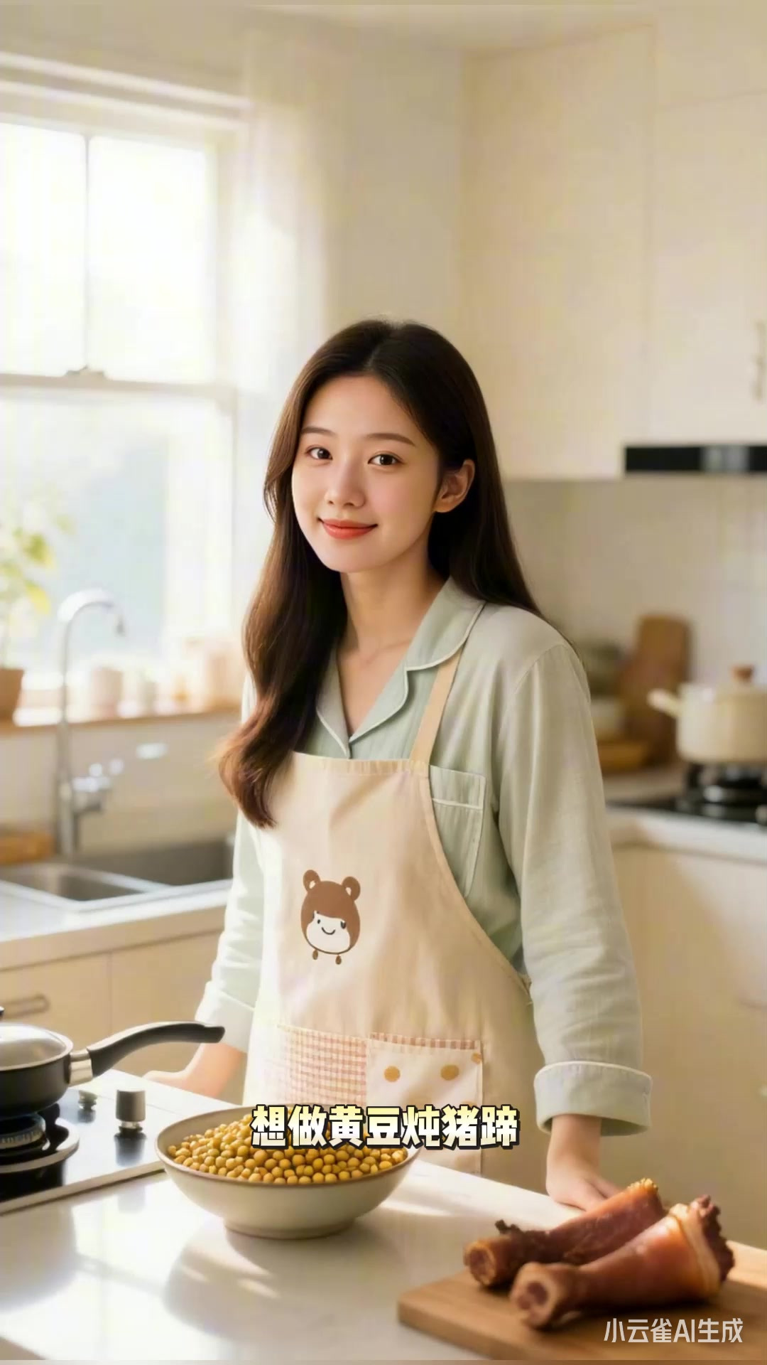 黄豆炖猪蹄：从黄豆泡发到慢炖，软糯香甜超好吃
