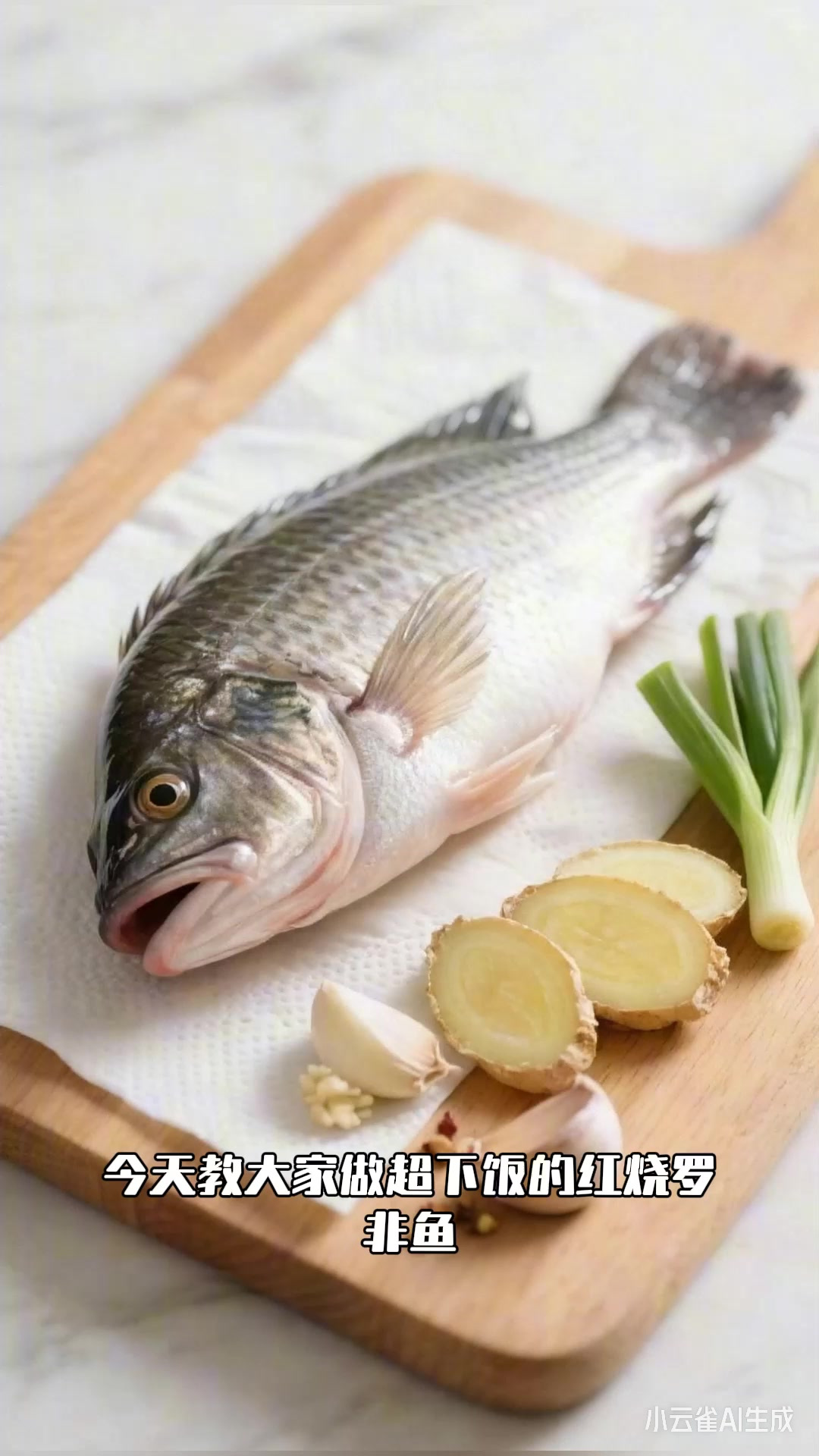 红烧罗非鱼：从腌制煎制到炖煮，酱香入味超下饭