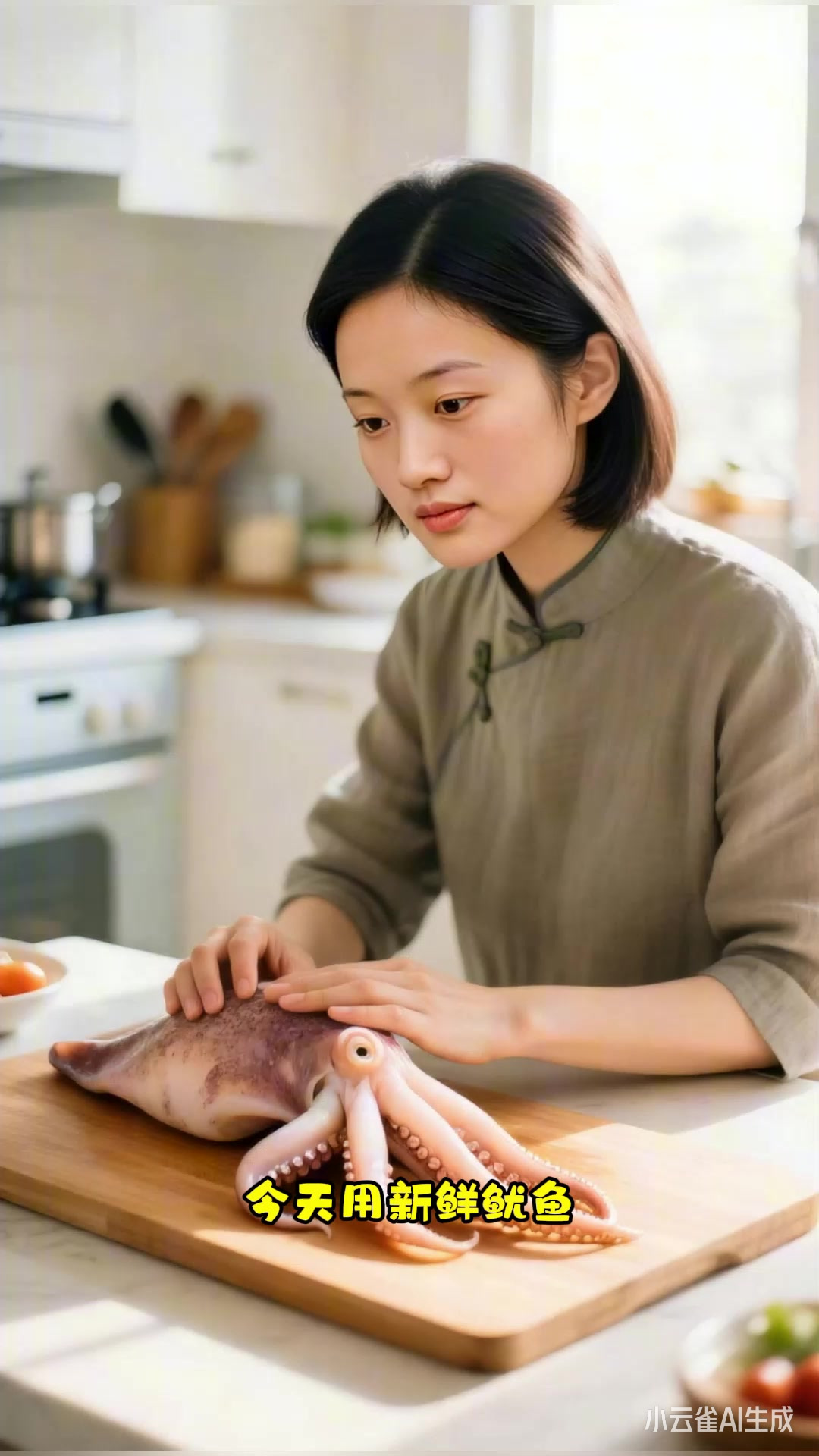 炸鱿鱼圈:从鱿鱼切圈到油炸,外酥里嫩超好吃