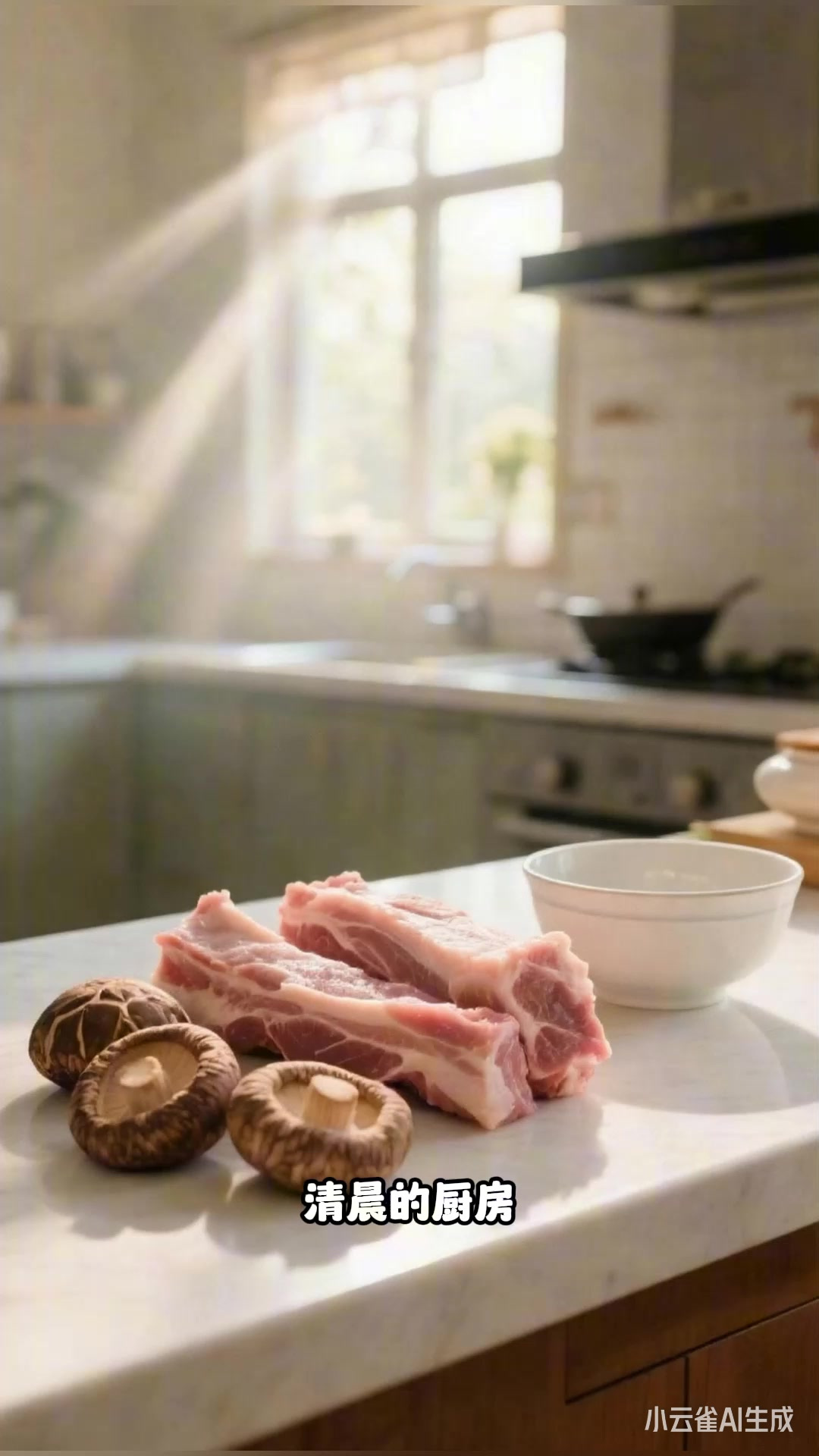 香菇排骨汤：从切粒到慢炖，鲜香适口超好喝