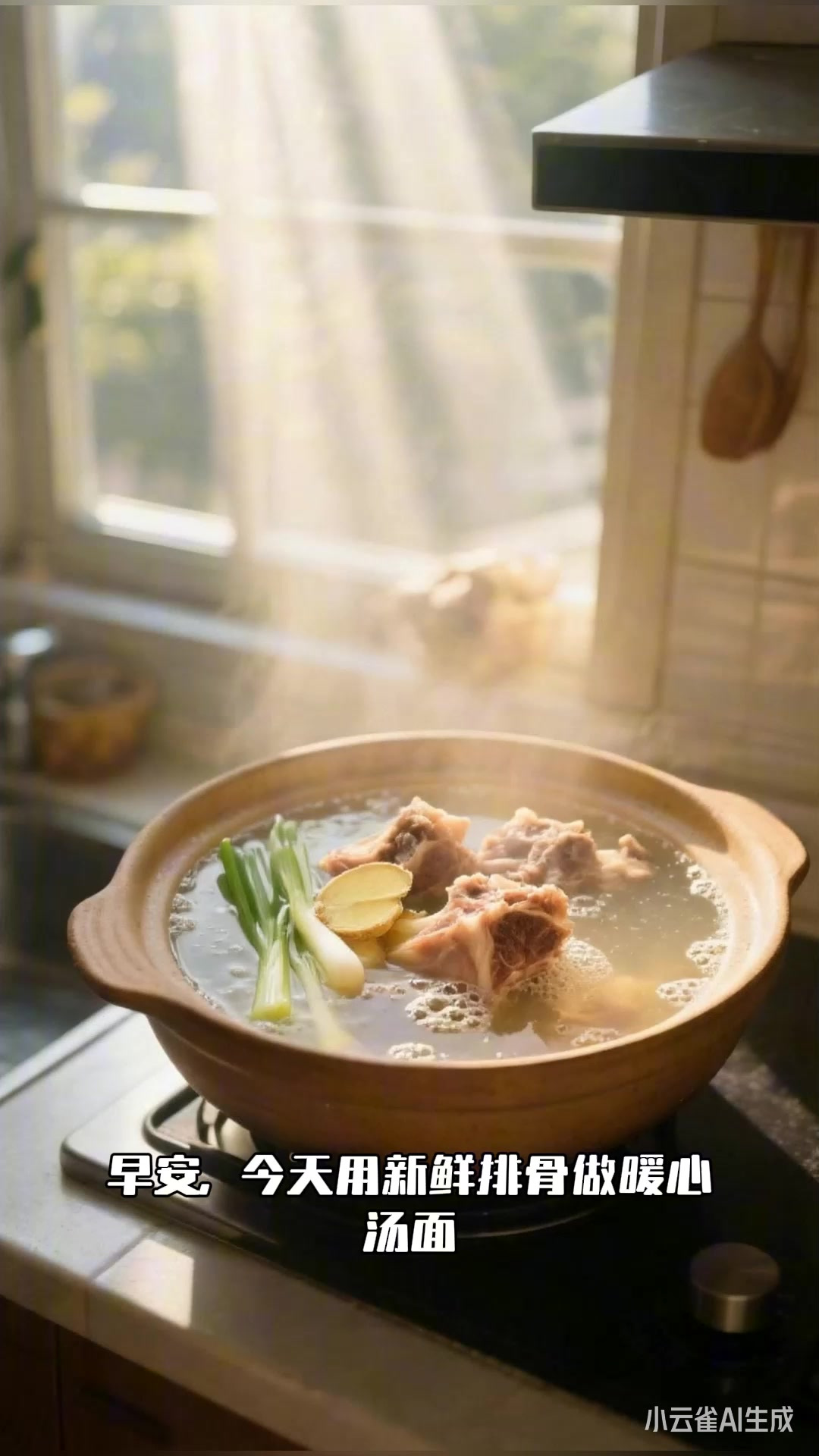 排骨汤面:从排骨熬汤到面条搭配,鲜香适口超好吃