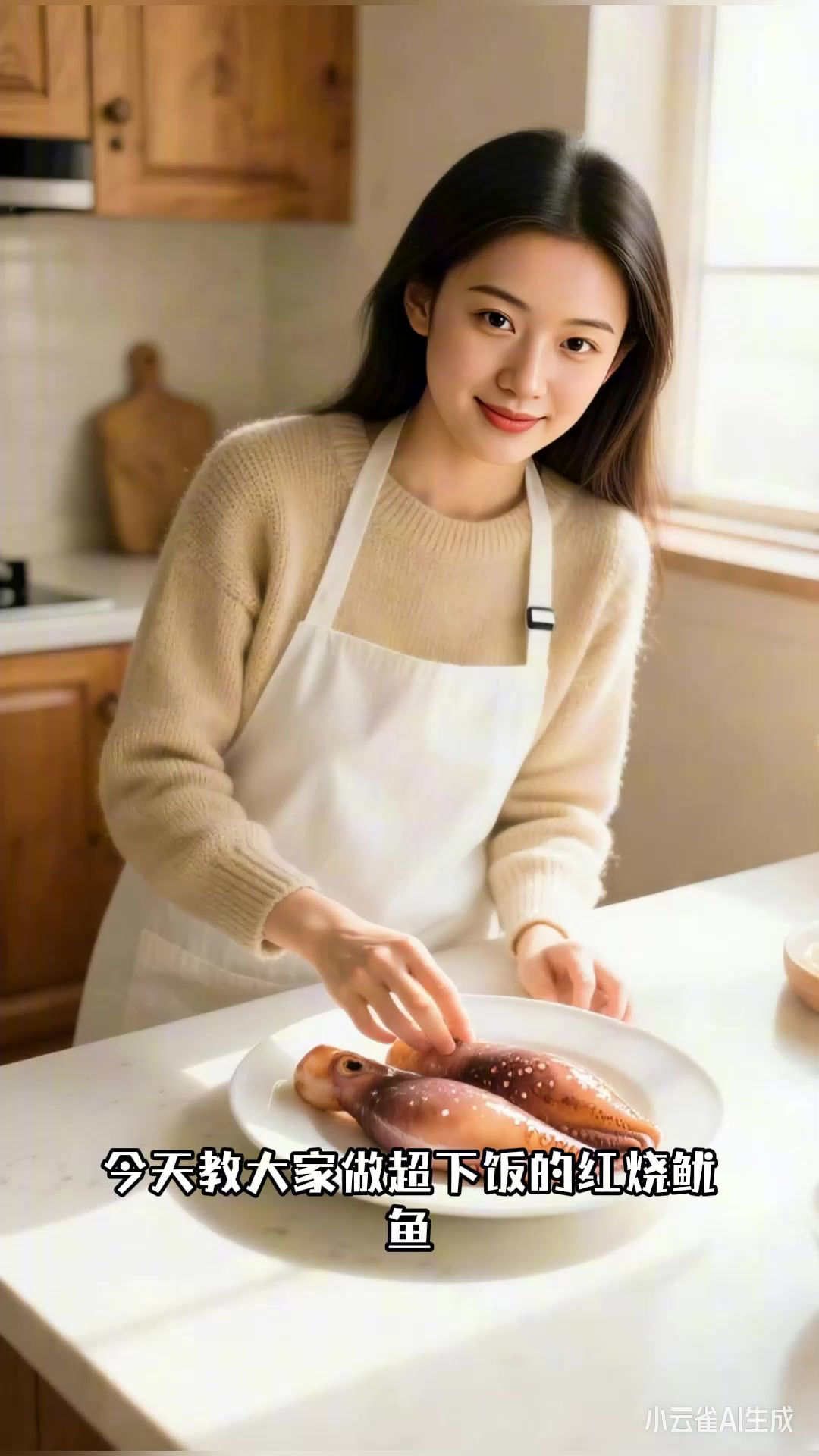 红烧鱿鱼：从鱿鱼切花到红烧，鲜香入味超好吃