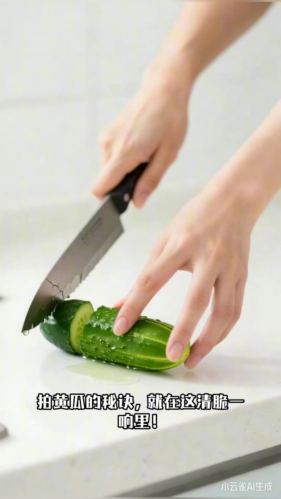 凉拌黄瓜丁：从拍碎到调味，酸辣开胃超解腻