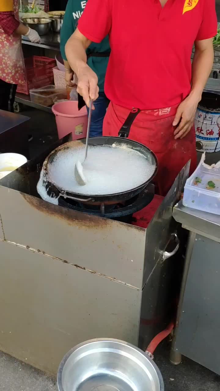 早餐营养汤，猪肝加蛋花