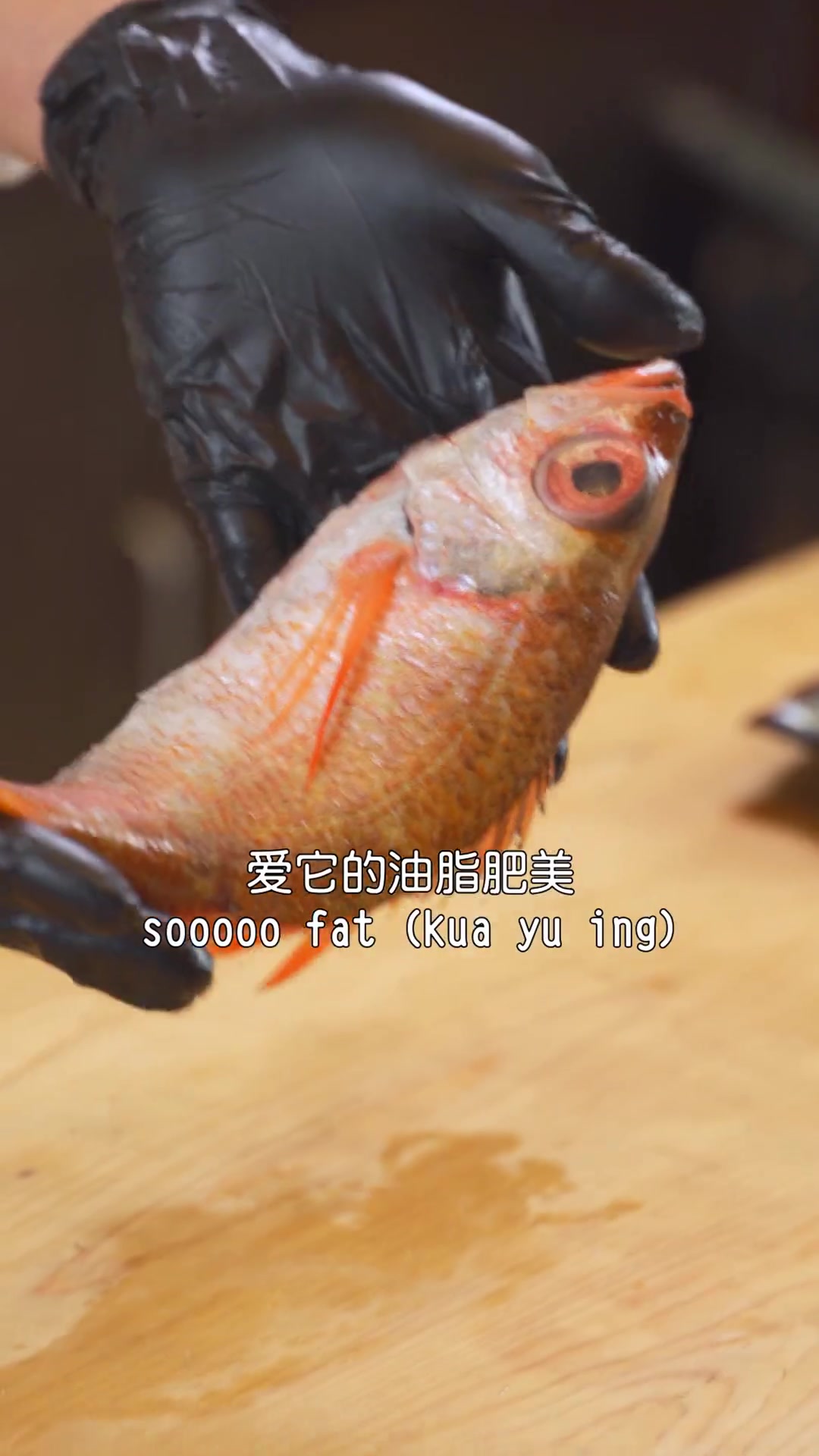 快来吃新年的第一口黑喉鱼，红红火火虎虎，也祝大家新年快乐！感谢又一年的陪伴