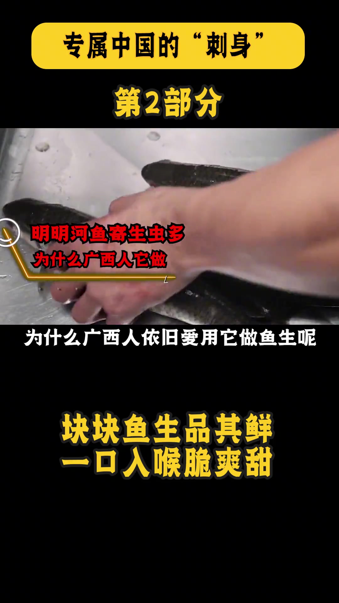 为何广西人那么爱吃鱼生,还只用淡水鱼做?