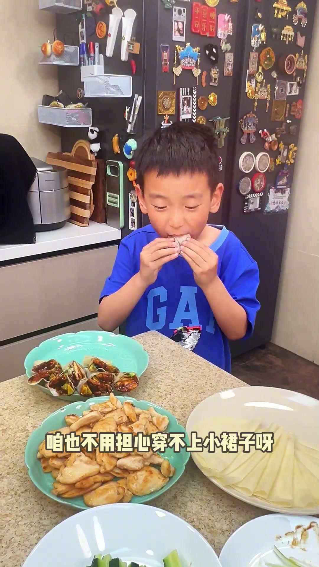 低卡版北京烤鸭平替减脂期一定不要放过!解馋无负担,关键是不用烤箱不用烙饼,特别简单!