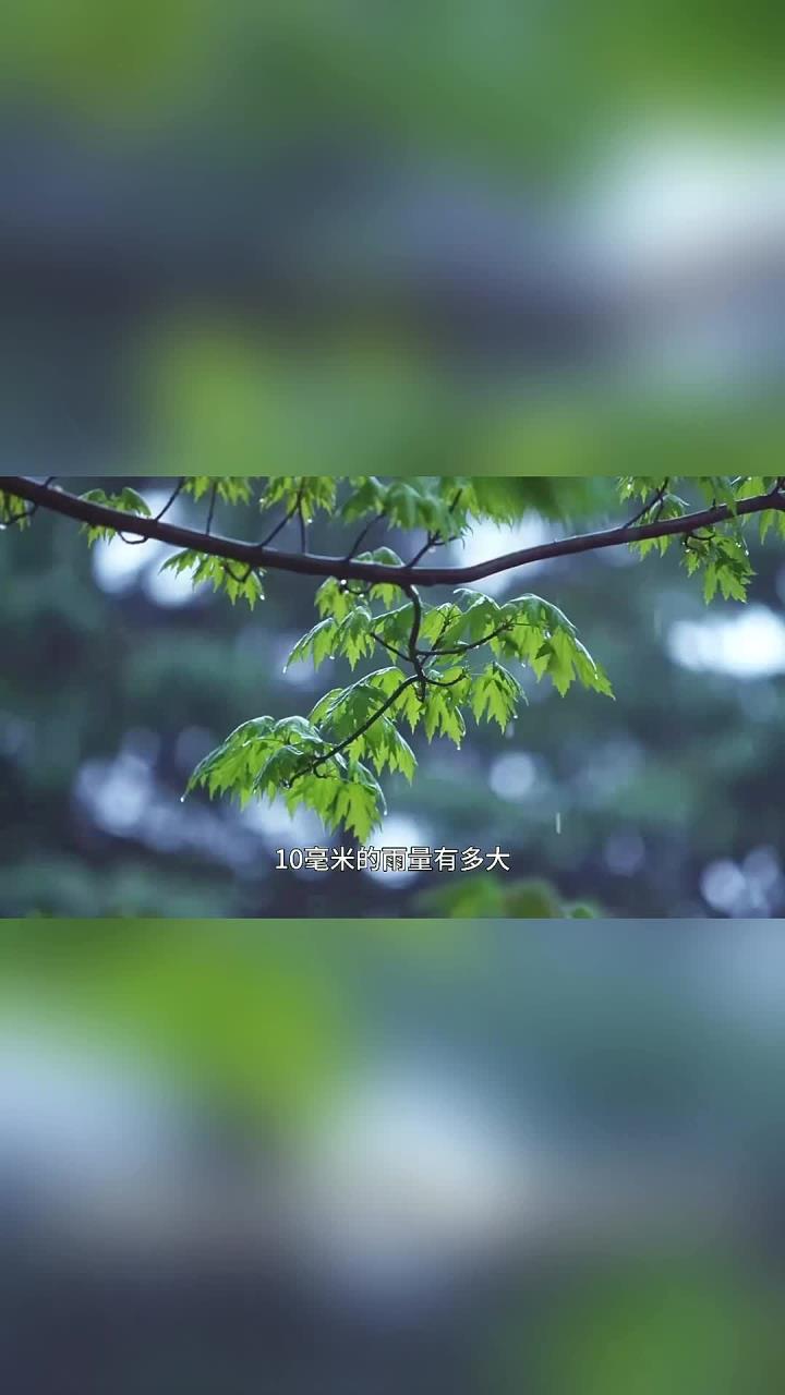 10毫米的雨量有多大?假如地球连续降雨,地球会变成水球吗?