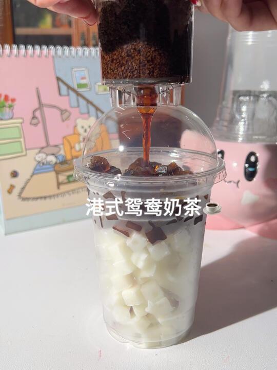 港式鸳鸯奶茶在家也能喝到茶餐厅同款