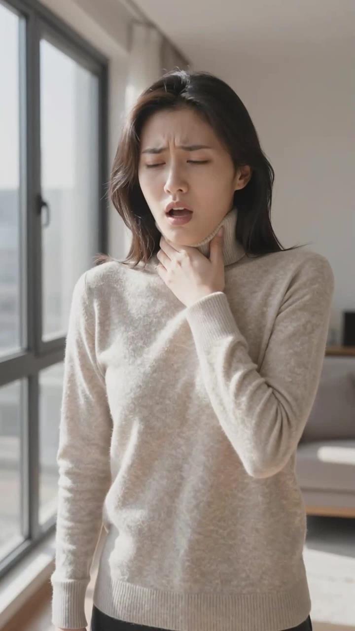流感食护喝莲子百合银耳汤，滋阴润肺，减敏感