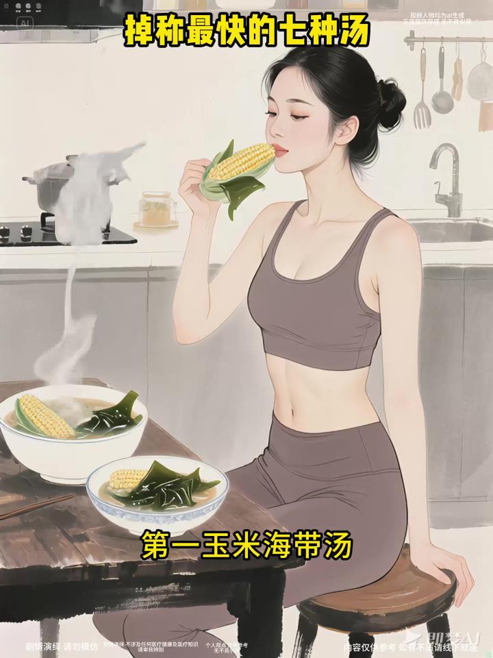减肥吃什么最好?掉秤最快的七种汤!减肥减脂减肥食谱减脂食谱健身