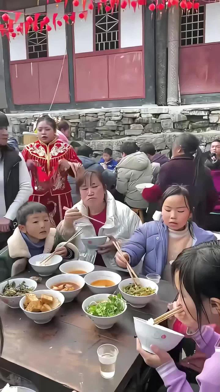 贵州农村的九大碗酒席
