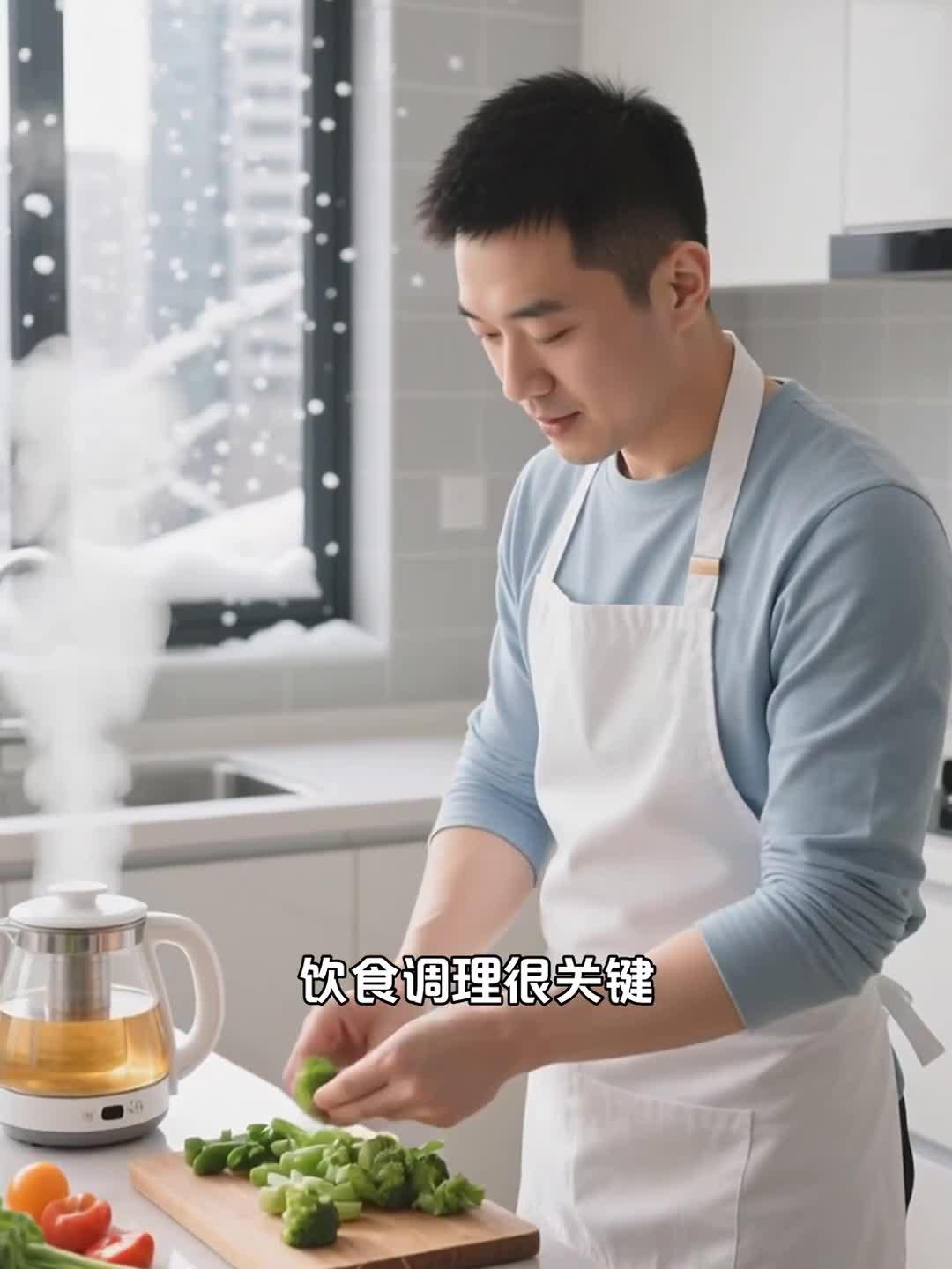 流感期间重食护,新鲜娃娃菜汤加虾仁补水促健康养生