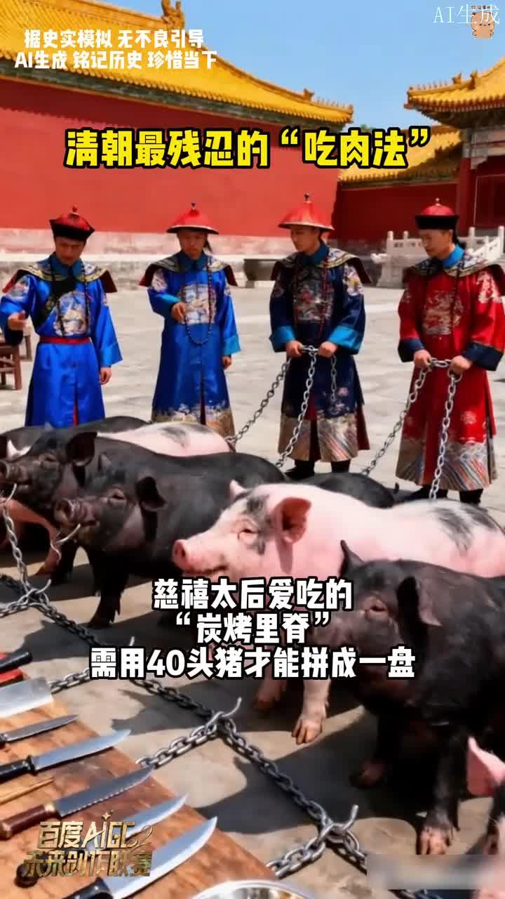 清朝吃肉法残忍曝光 网友斥无人性 历史真相揭露