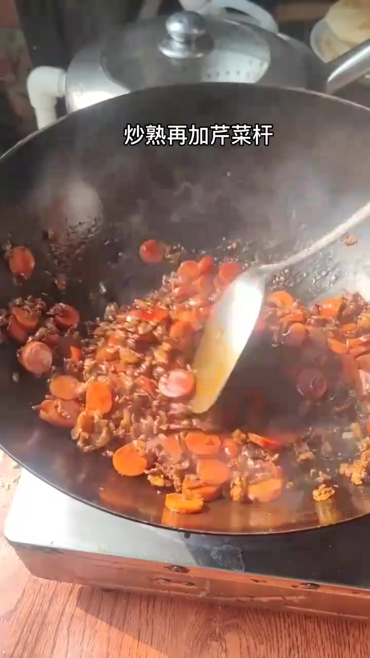 饼夹菜，早餐饼做法