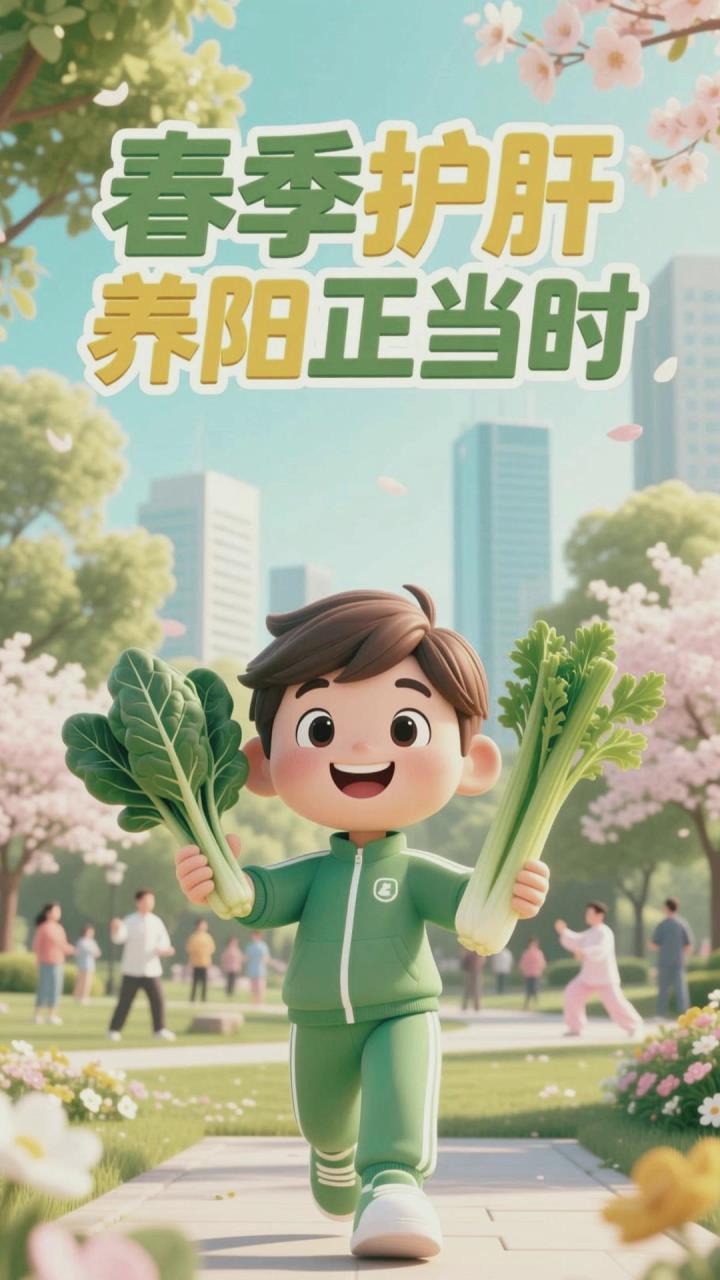 春季养生重点：护肝养阳，生机勃勃！