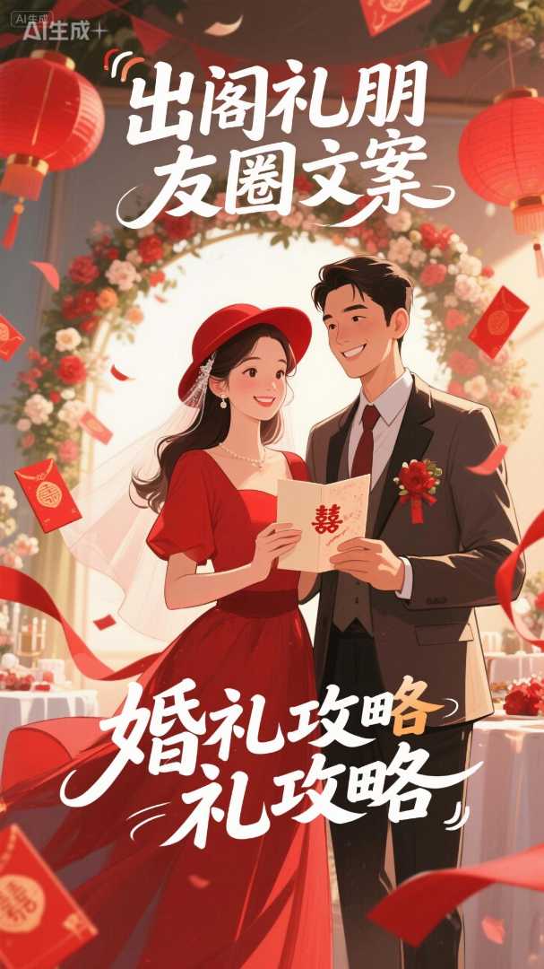 0703.婚礼攻略之出阁礼朋友圈文案