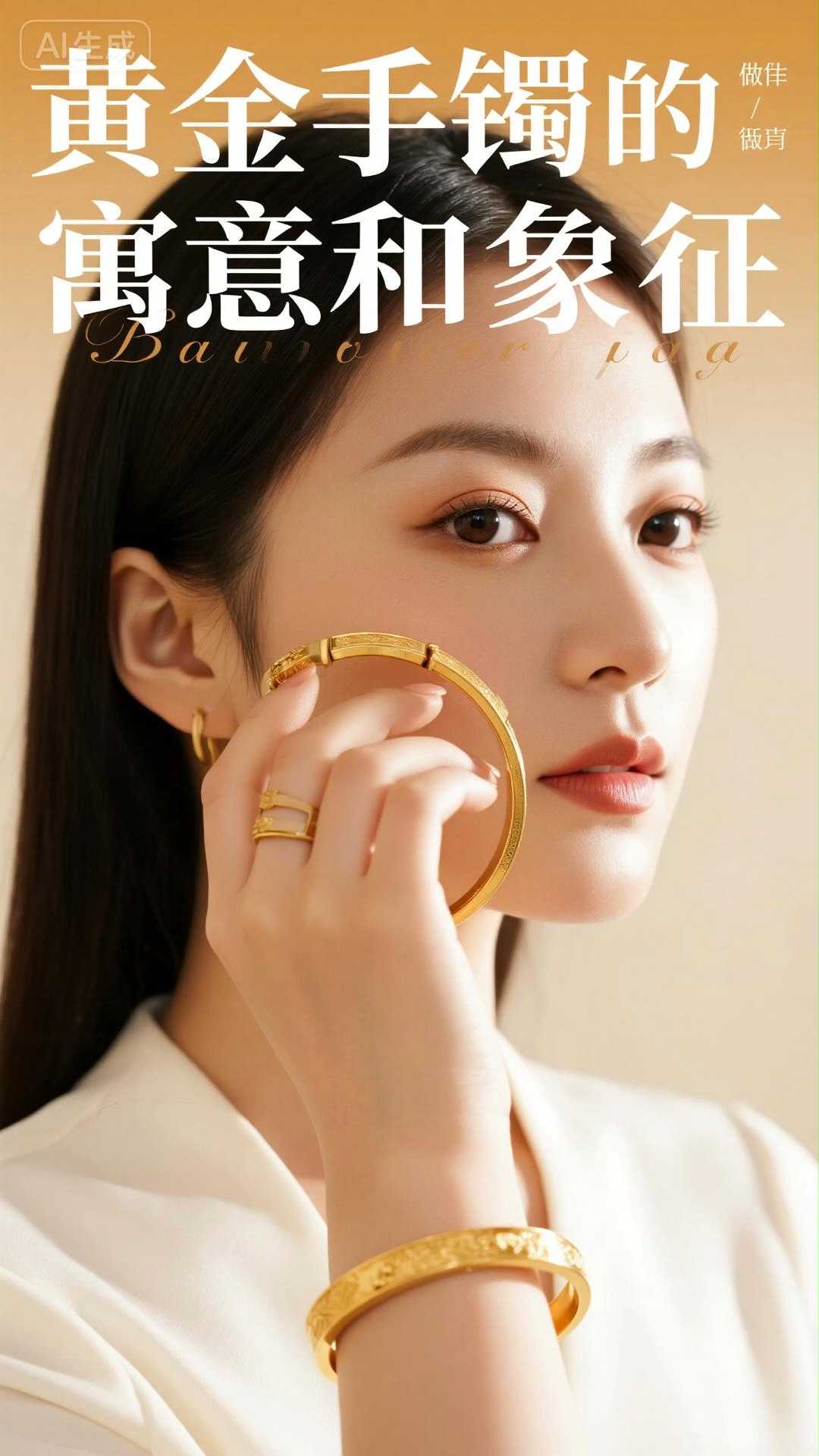 黄金手镯的寓意和象征