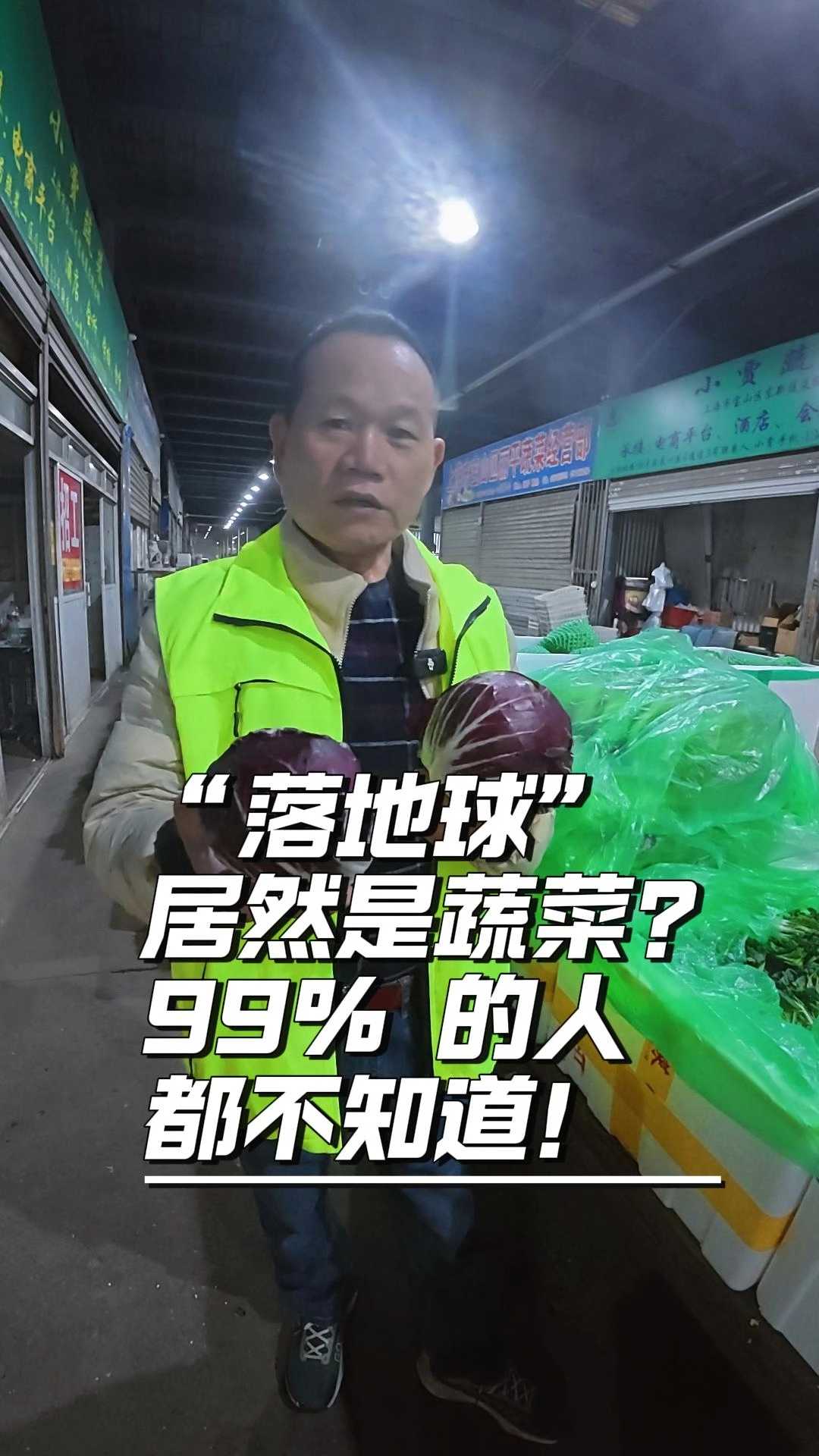 落地球,99%人都还不知道是啥,其实是蔬菜的一种