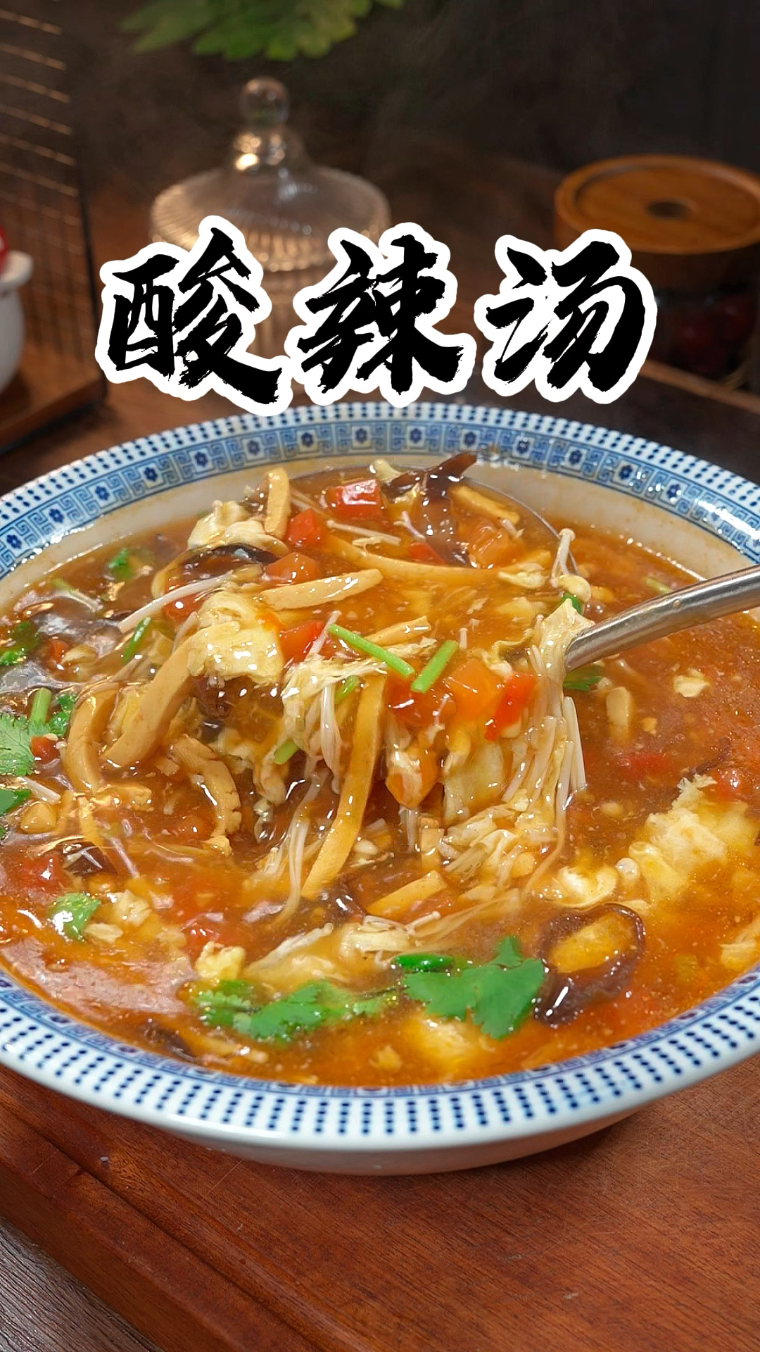 天气一天比一天凉，今天我教给大家一个酸辣汤的做法，暖心又暖胃