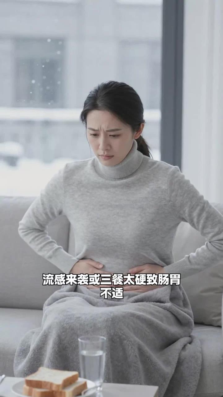 三餐太硬后,流感食护,喝小米粥清汤护肠胃促消化
