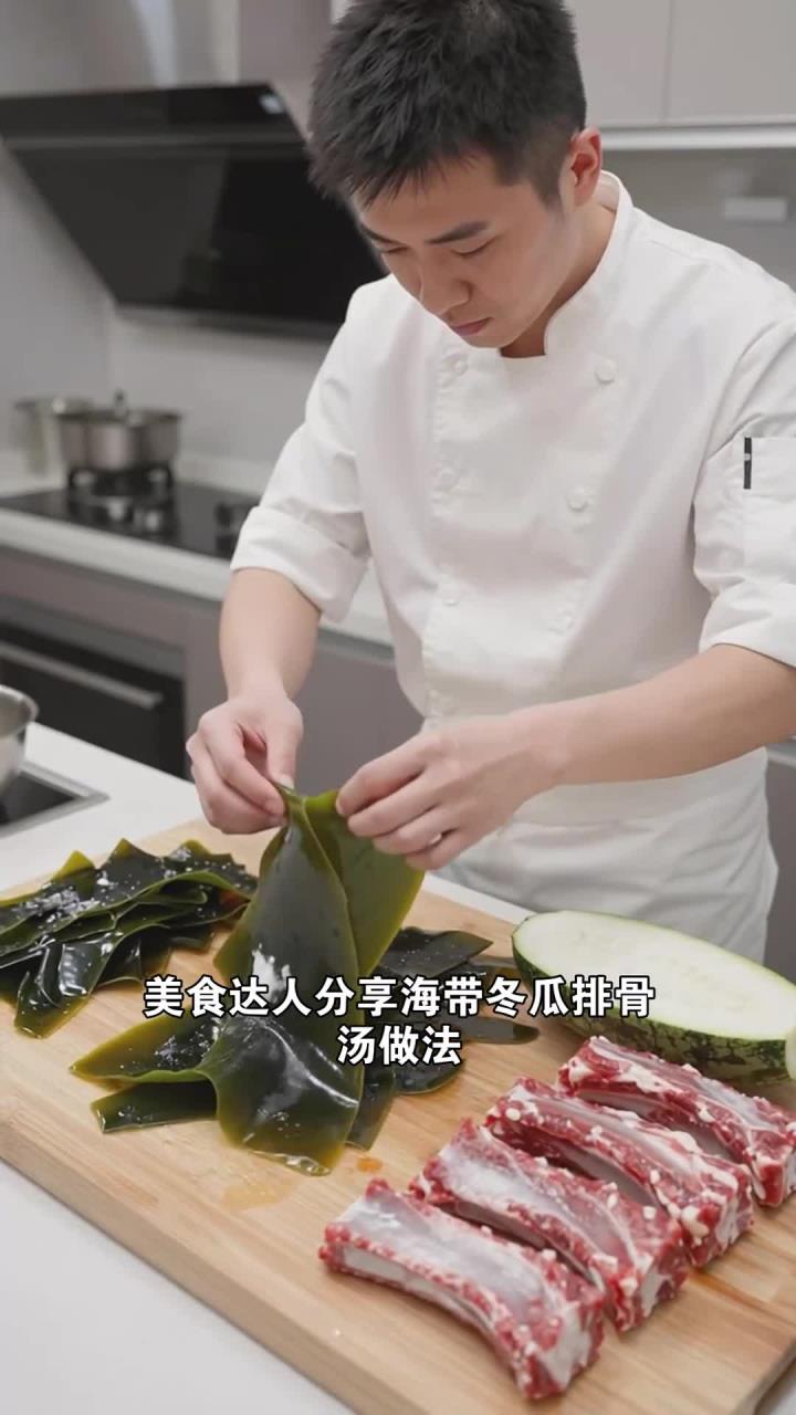 海带搭配冬瓜排骨汤,鲜香味美无负担,日常喝汤身体更轻松