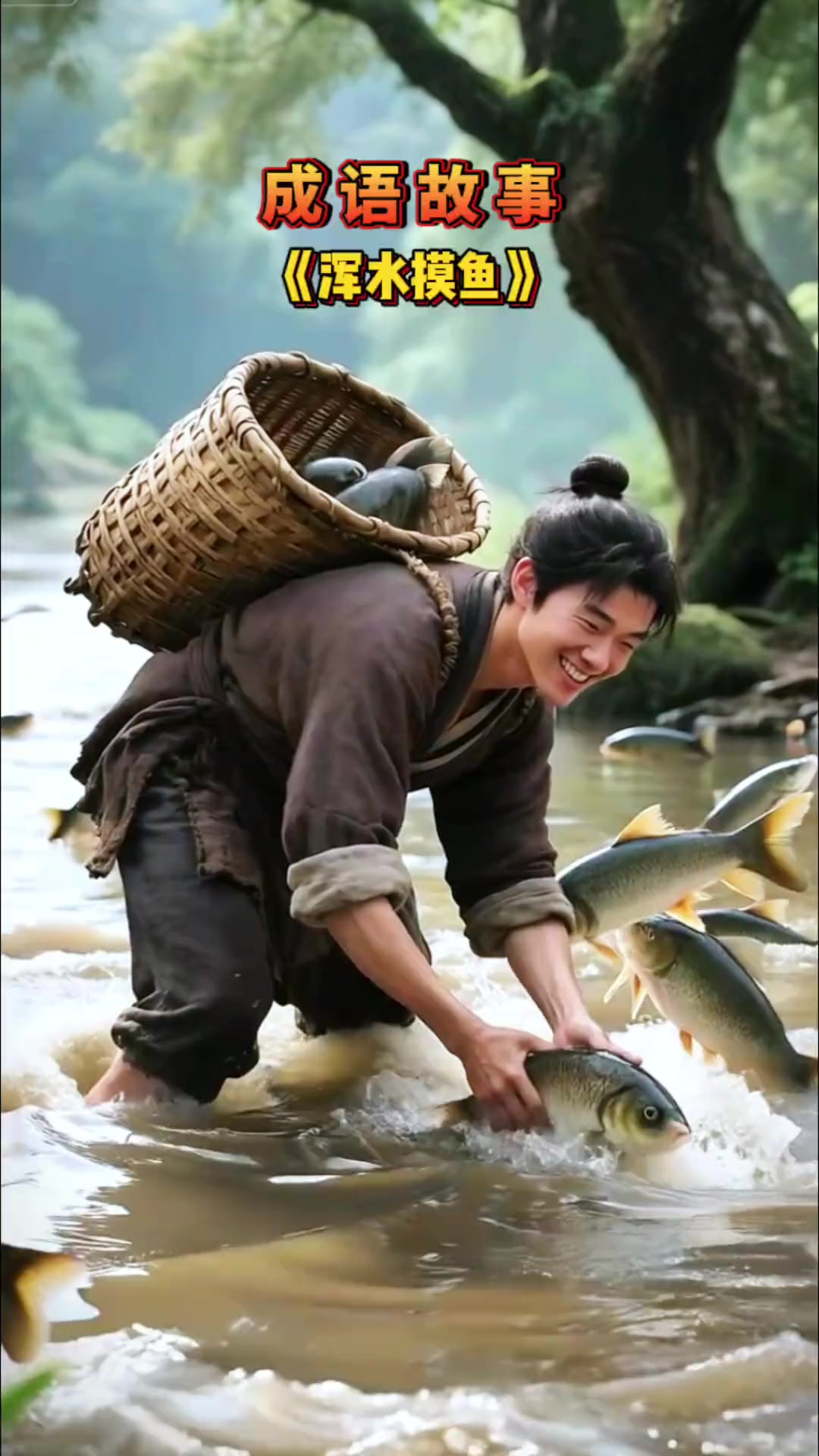 《浑水摸鱼》出自《三十六计》是中国古代兵法策略,约在明清时期