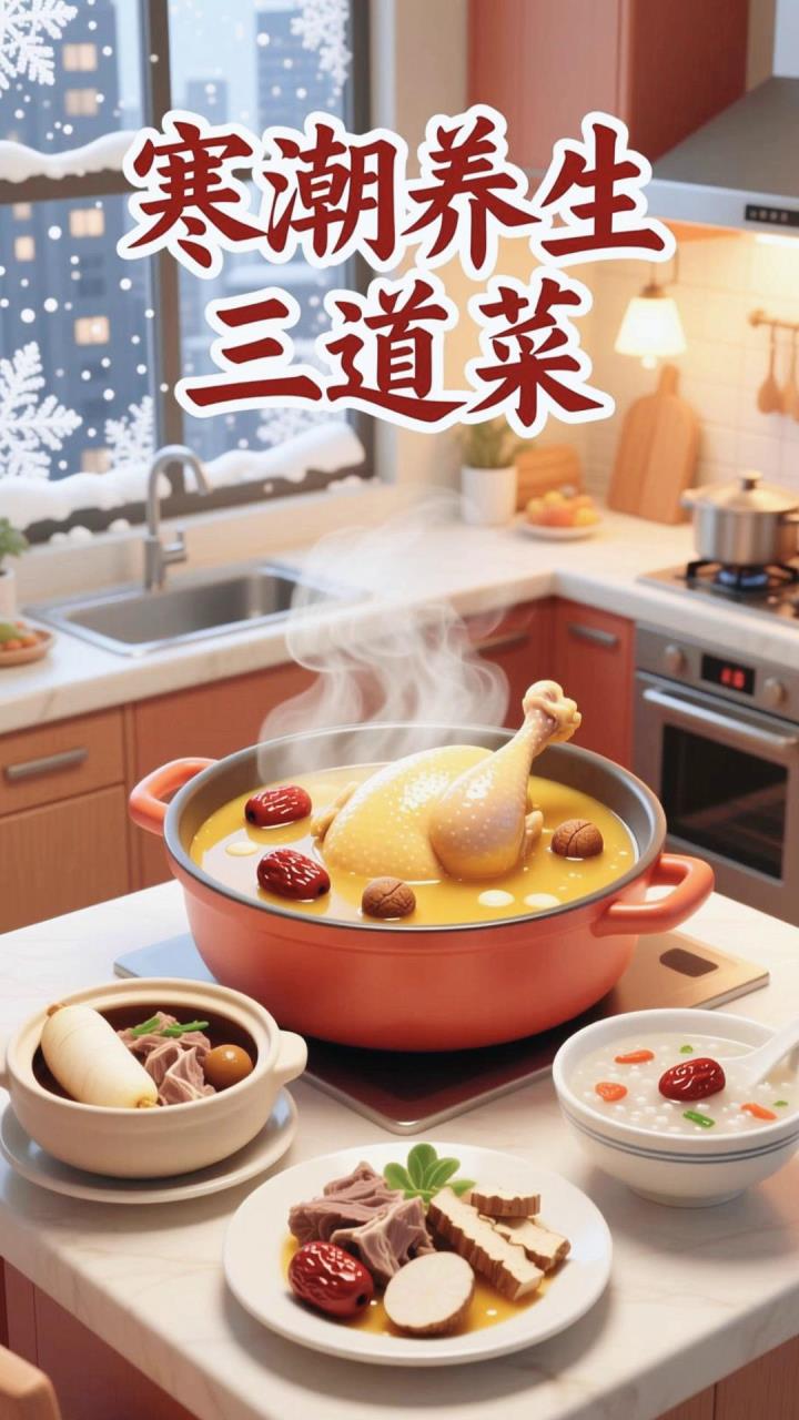 寒潮养生：家庭养生食谱！3道家常菜，温暖全家！