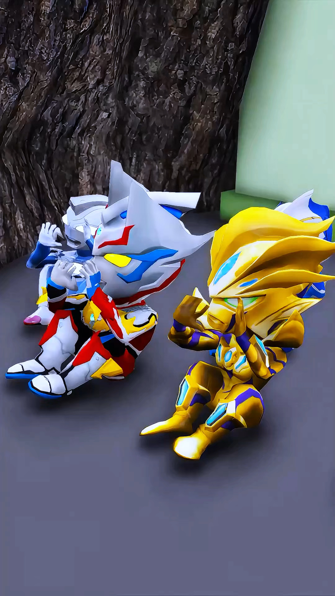 可怕的鲨鱼怪又来搞破坏了 #奥特曼 #奥特曼动画片儿童视频 #l