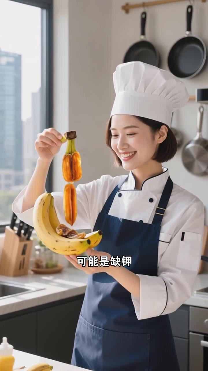 吃对香蕉干沙拉,健康养生补钾质～