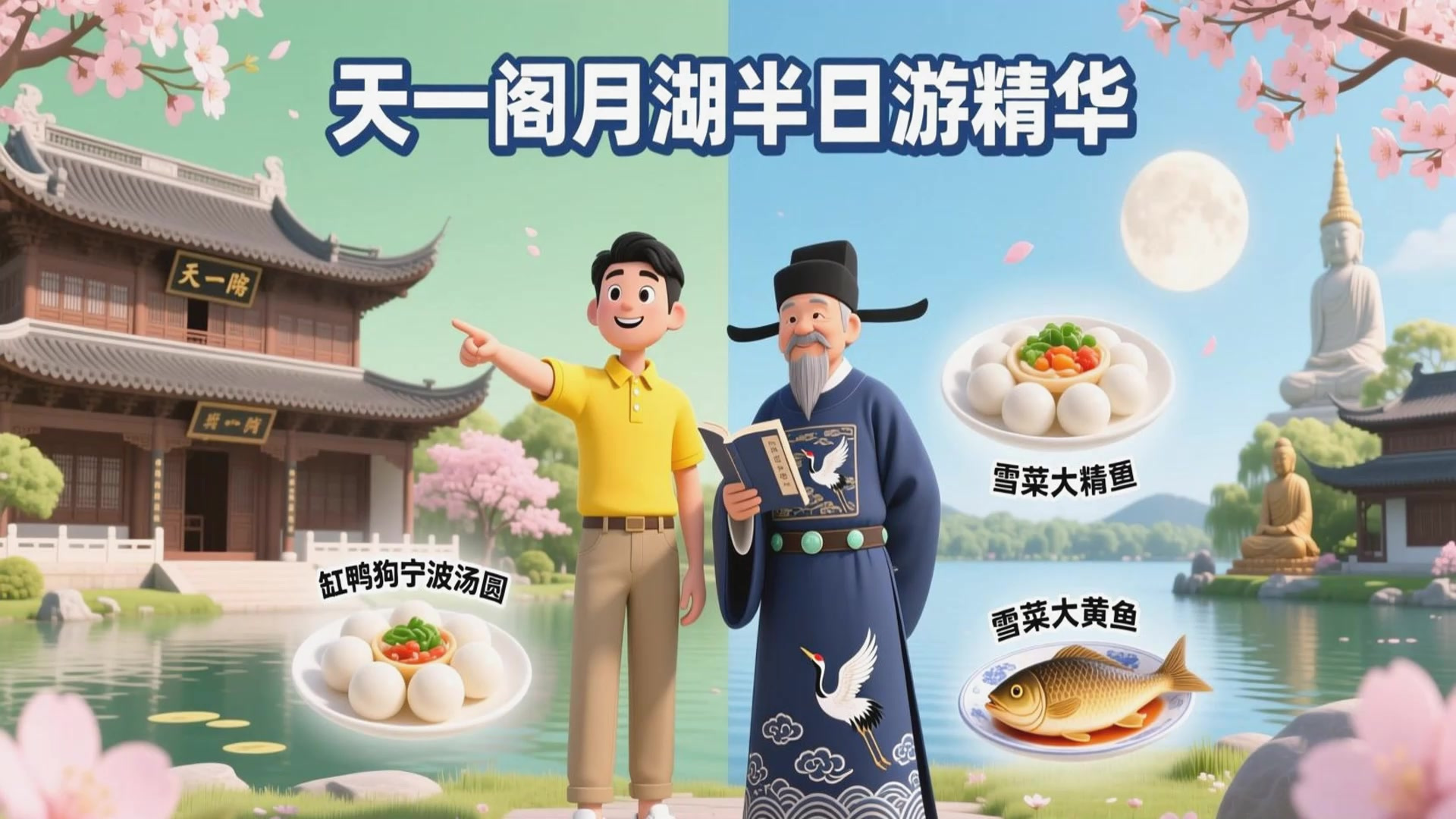 穿越四百年的书香与湖光宁波天一阁·月湖全攻略邂逅江南文脉之心