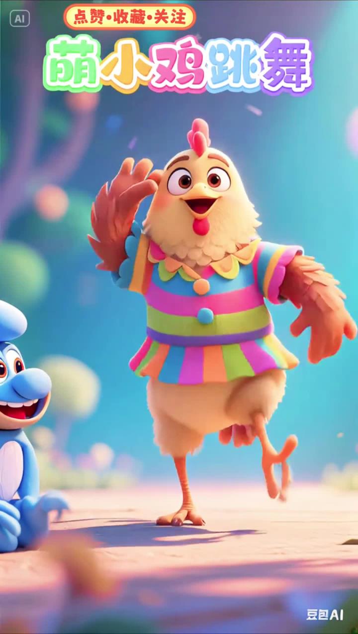 宝宝Dj萌小鸡跳舞,儿童舞蹈,儿歌多多,贝乐虎儿歌。贝瓦儿歌,儿歌大全。0-3岁早教