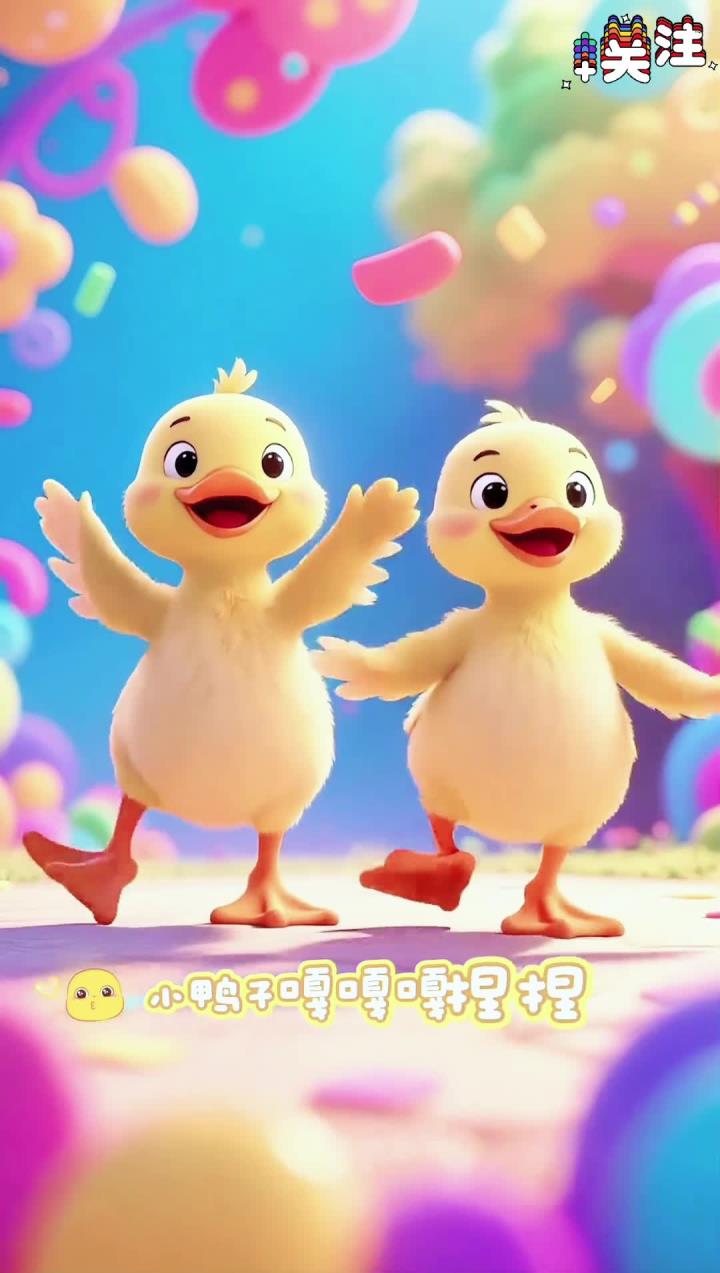 《小鸭子嘎嘎嘎》小兔子乖乖启蒙儿歌