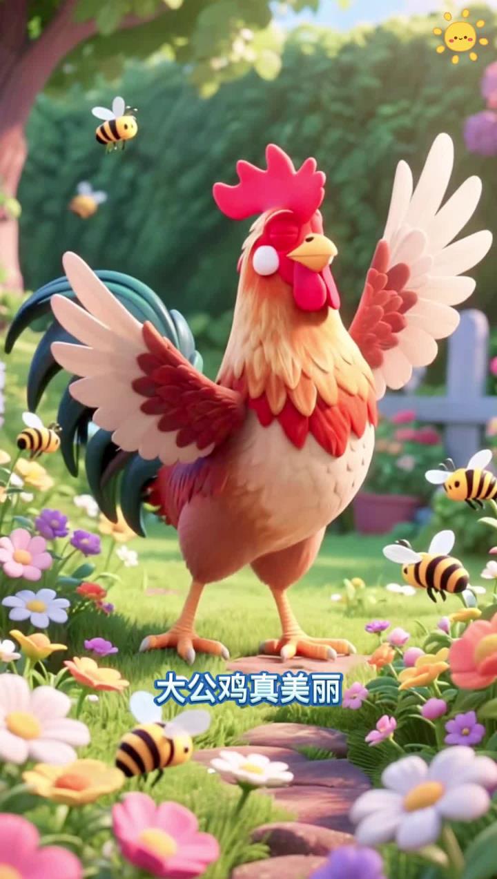 0-6岁儿歌大公鸡