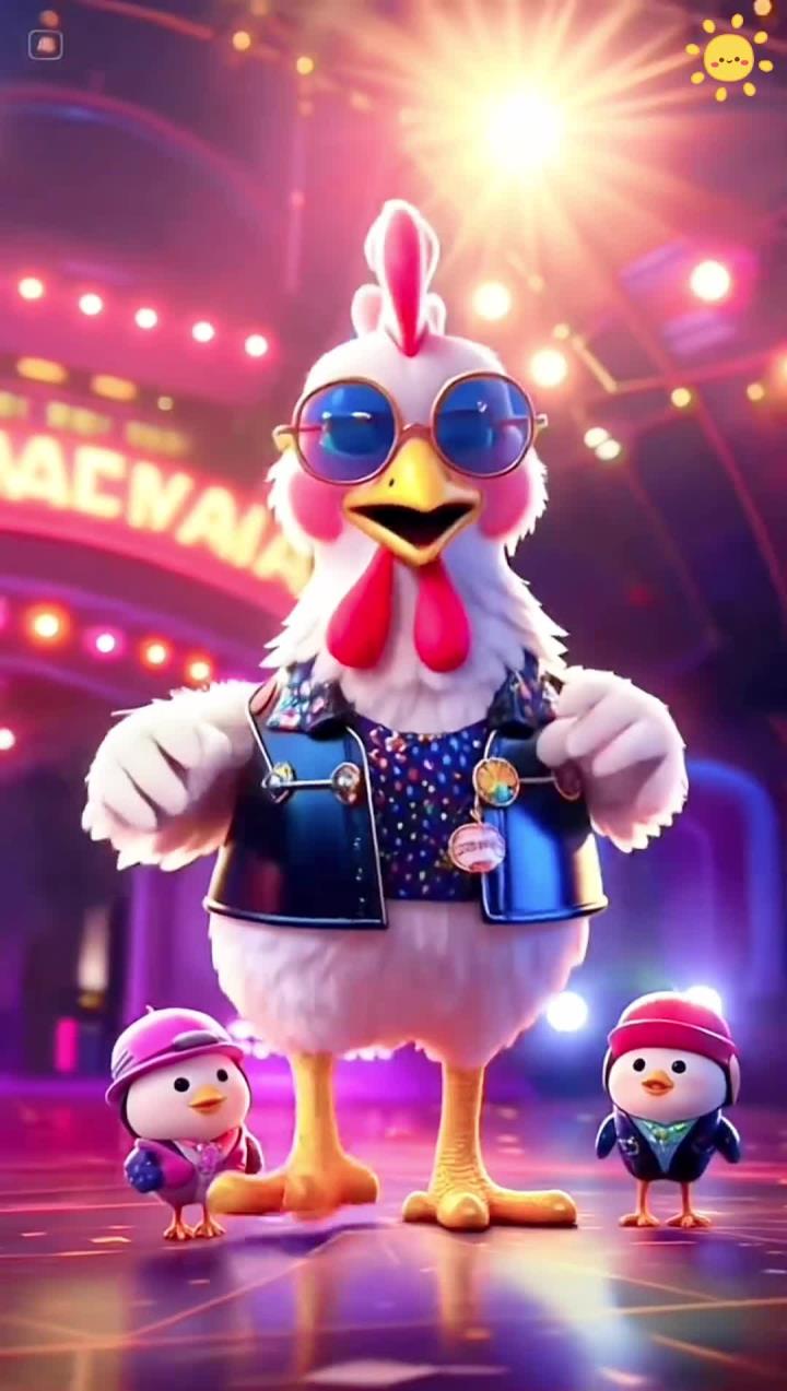 0-3岁早教动画《鸡叫进行曲》,儿歌多多,热门儿歌,启蒙早教