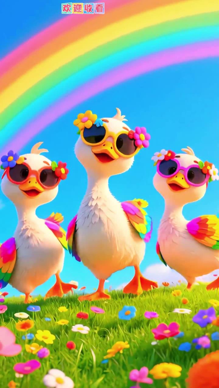 小鸭子嘎嘎嘎扁扁的小嘴巴 (1)