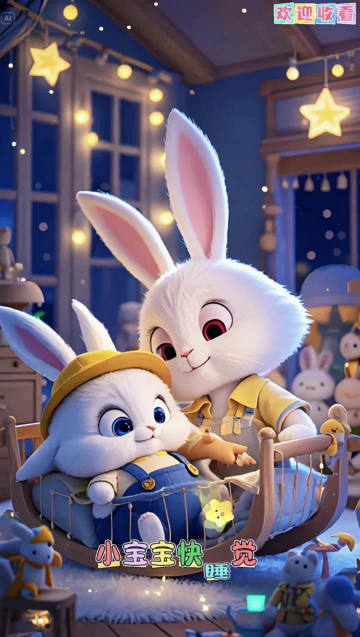 幼儿启蒙教育 睡前故事 可爱的小兔子 儿歌多多 儿歌100首最火