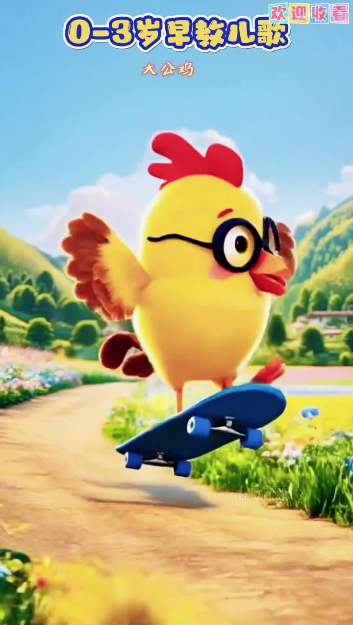 儿歌多多0-3岁儿歌大全 100首最火儿歌直播 儿歌自动连放100首《大公鸡》