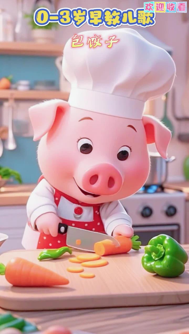 儿歌多多0-3岁儿歌大全 100首最火儿歌连放《包饺子》儿歌多多500首自动连续播放 儿歌