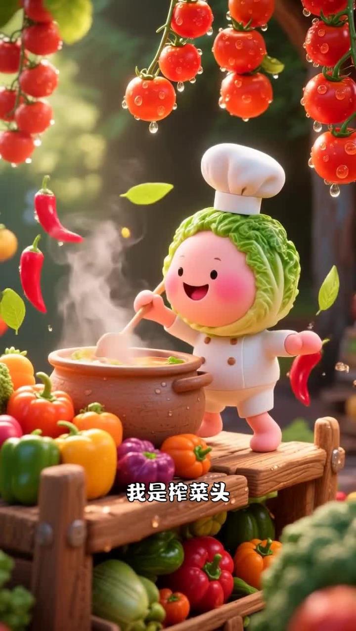 新鲜果蔬的简单做法,焯水凉拌,营养不流失