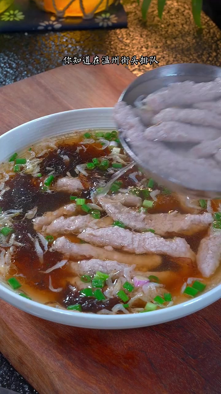 不用去温州排队，在家也能简单做出温州瘦肉丸，想吃多少做多少