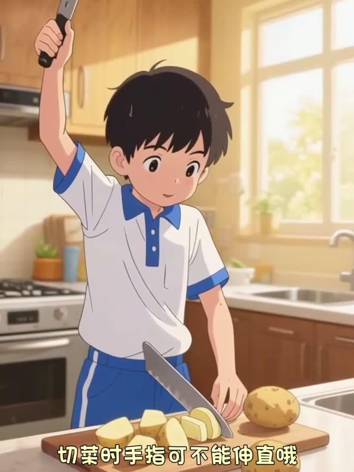 健康札记:切菜 “姿势调整”,避免手部受伤