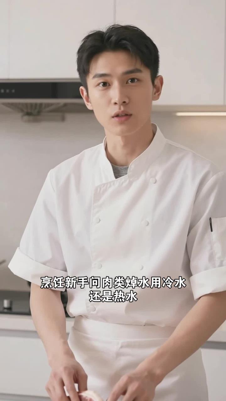 肉类焯水用冷水还是热水?很多人都做错?