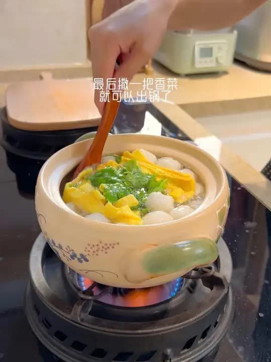 鱼丸粉丝汤 不爱吃鱼的小朋友都说好喝