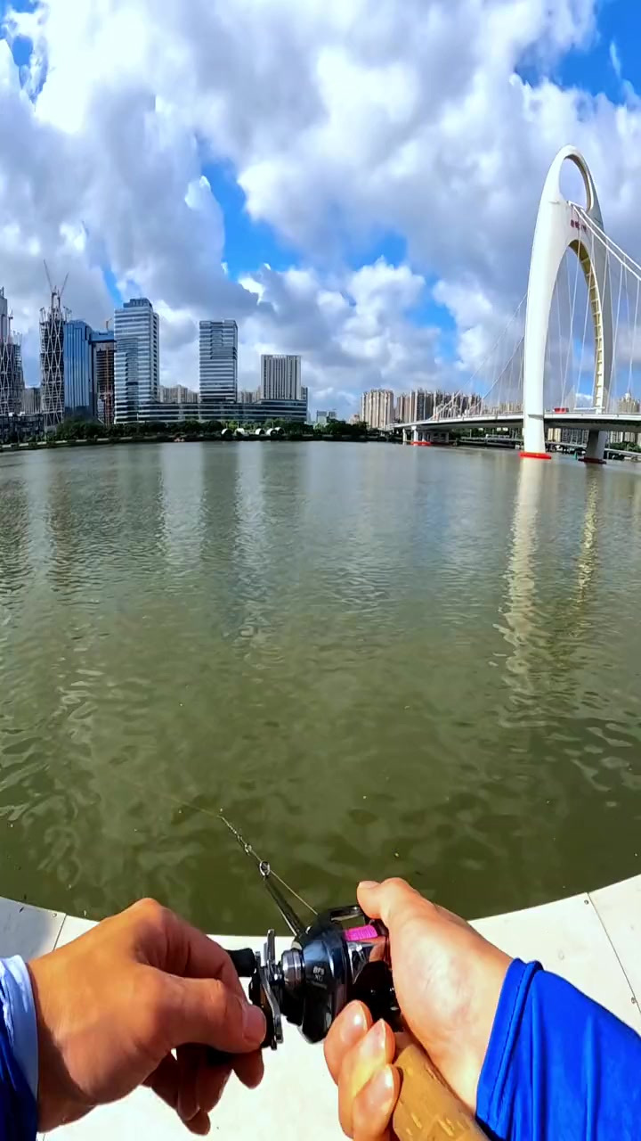 珠江路亚红眼 根钓钩长时间没口也可以试试其他饵 长舌版米诺