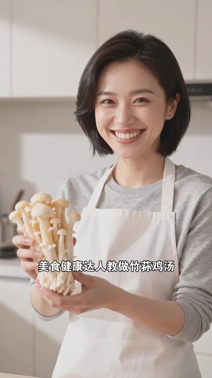闲暇煮碗竹荪鸡汤,健脾养胃补营养,闲时滋养更便捷