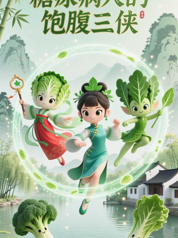 糖尿病患者:多吃绿叶蔬菜,增加饱腹感2