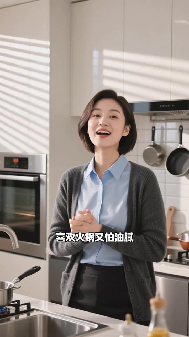 吃火锅配青菜,解腻助健康养生～