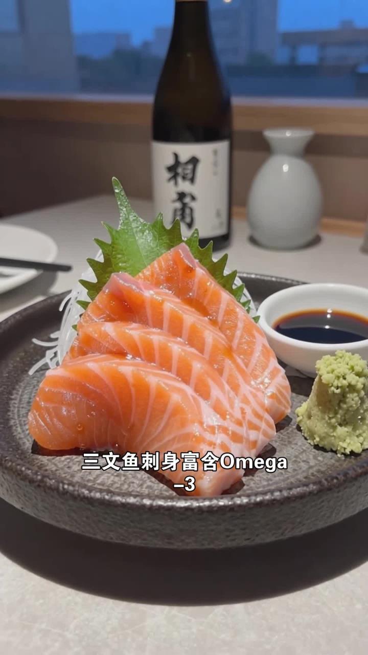 多吃三文鱼刺身，补充 Omega - 3，滋养大脑