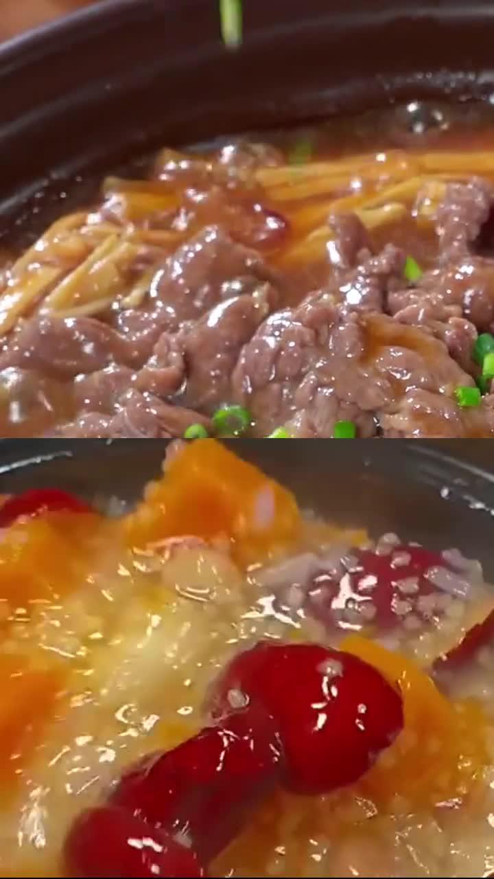 家庭熬的养生粥，暖脾胃，家常味里藏关爱